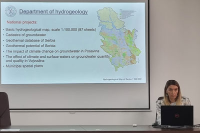 Poseta Francesco Pizzocolo, rukovodioca Geological Service for Europe-GSEU projekta